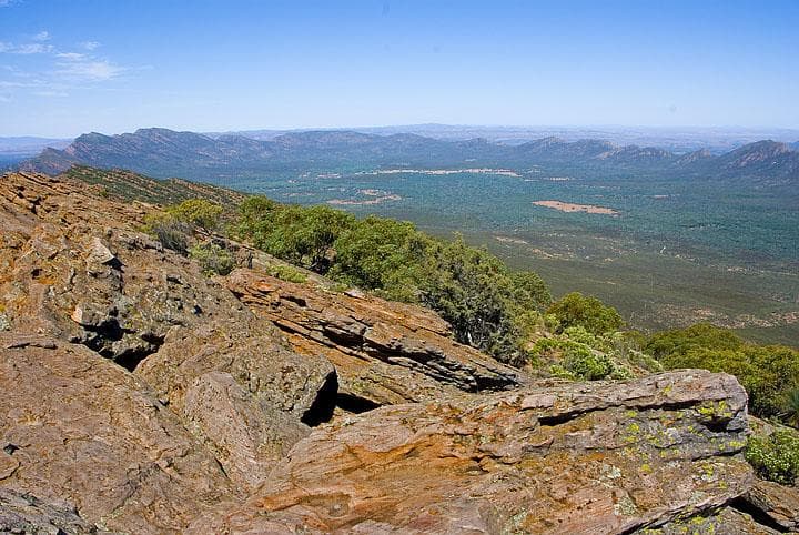 Wilpena pound dal St. Mary peak